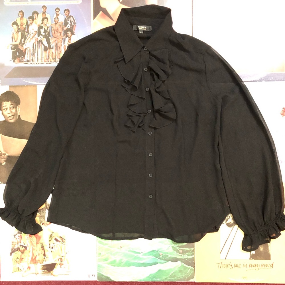 Twiggy sheer blouse